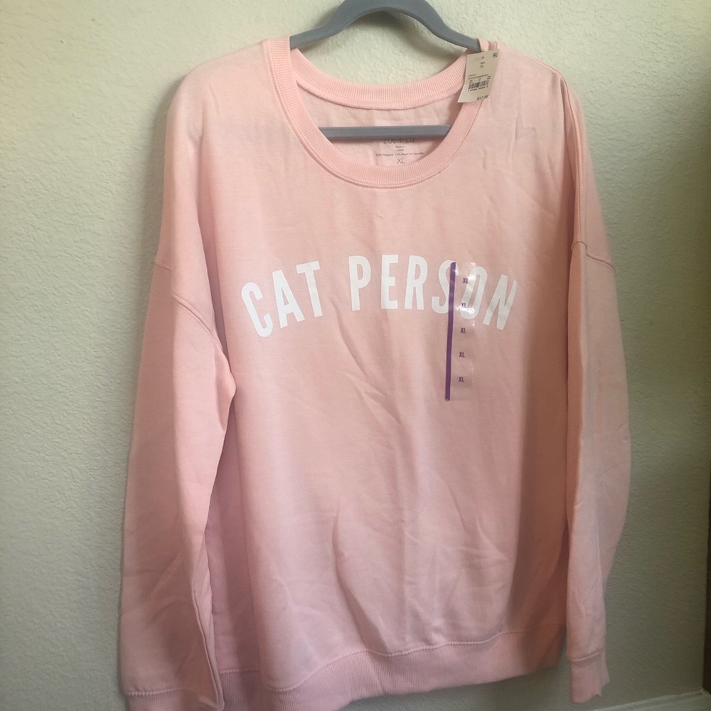 Cat Person Sweatshirt